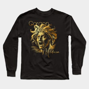 Medusa Head Long Sleeve T-Shirt